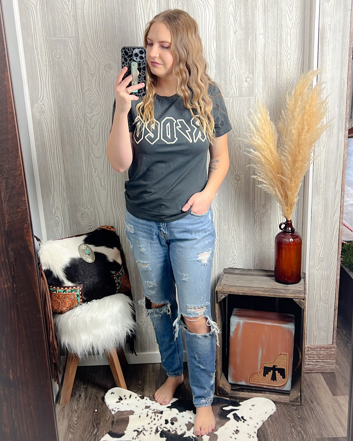Rhinestone Rodeo Tee