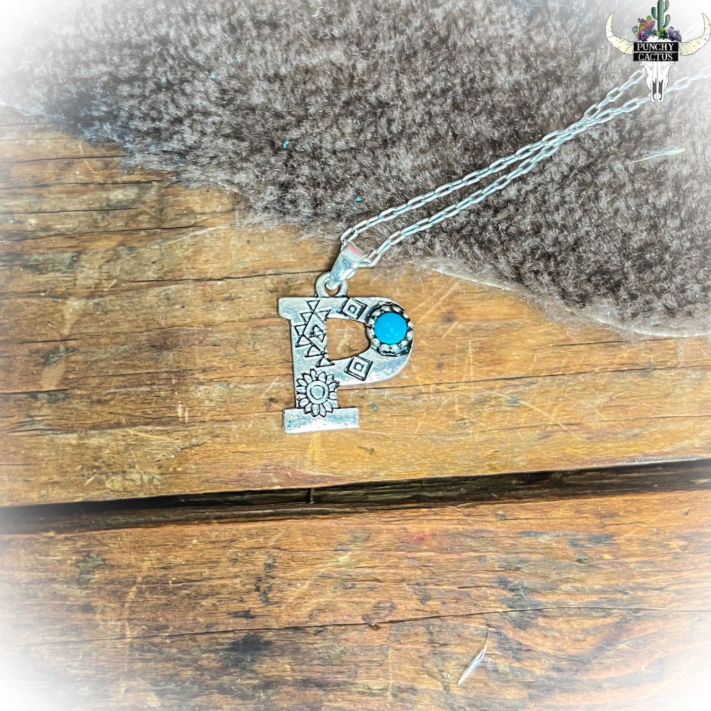 Western Initial Necklace