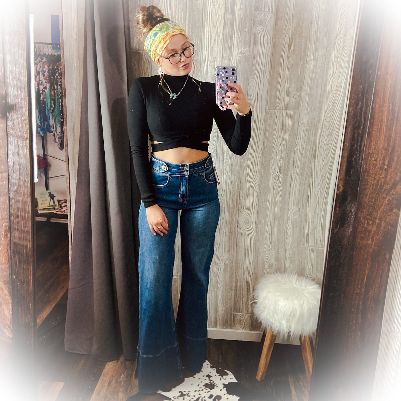 Criss Cross Top - Black