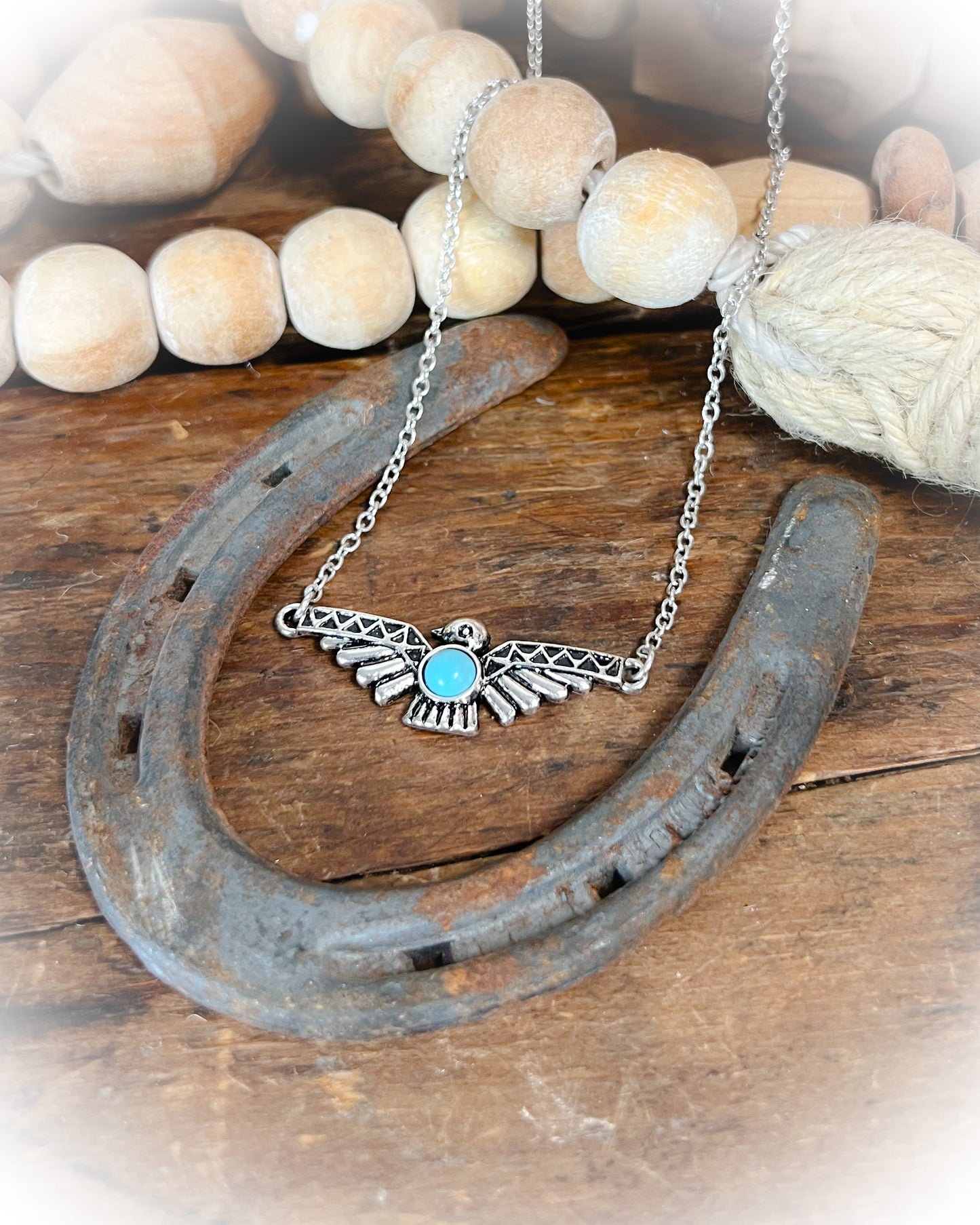 Thunderbird Necklace - Turquoise
