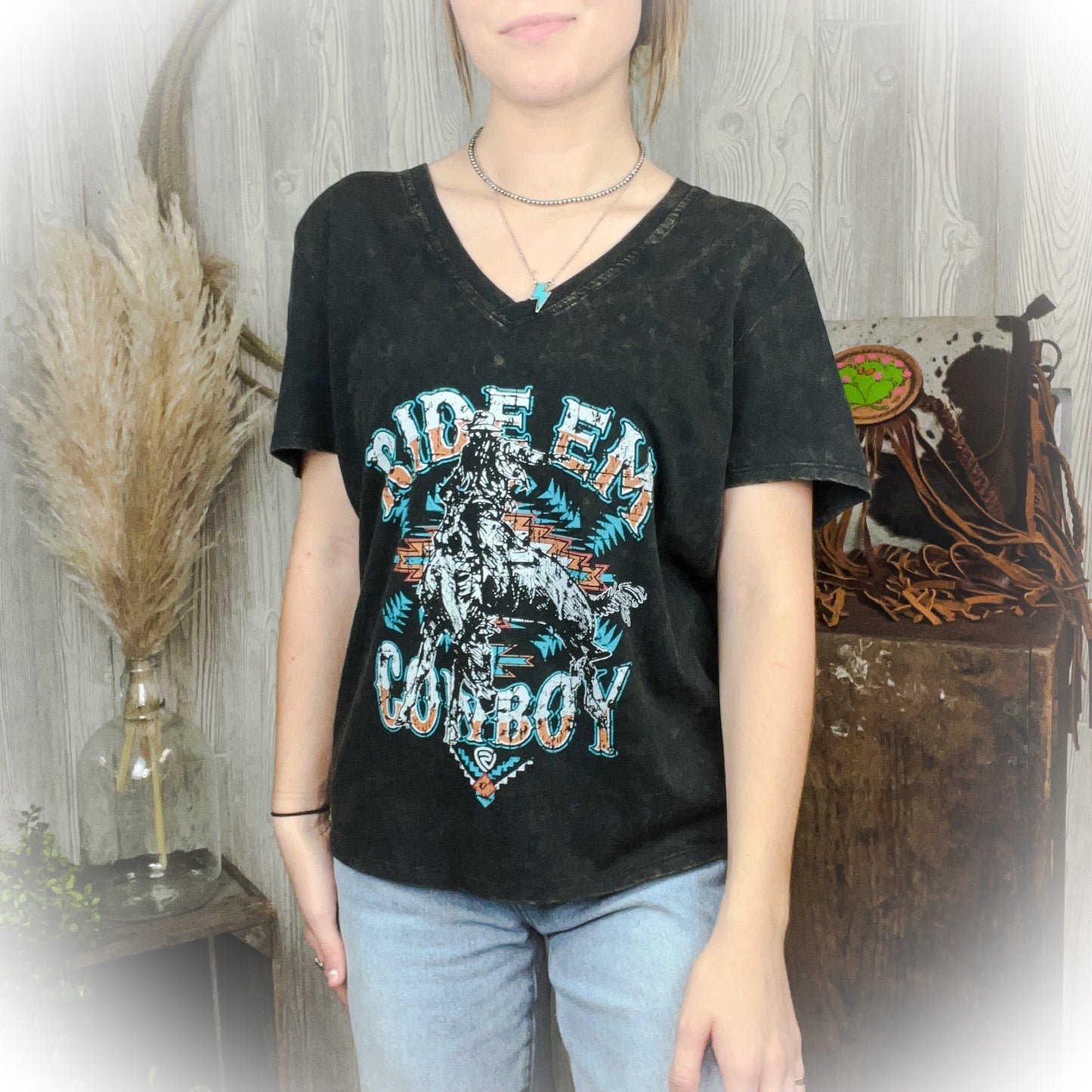 Ride Em Cowboy - Graphic Tee