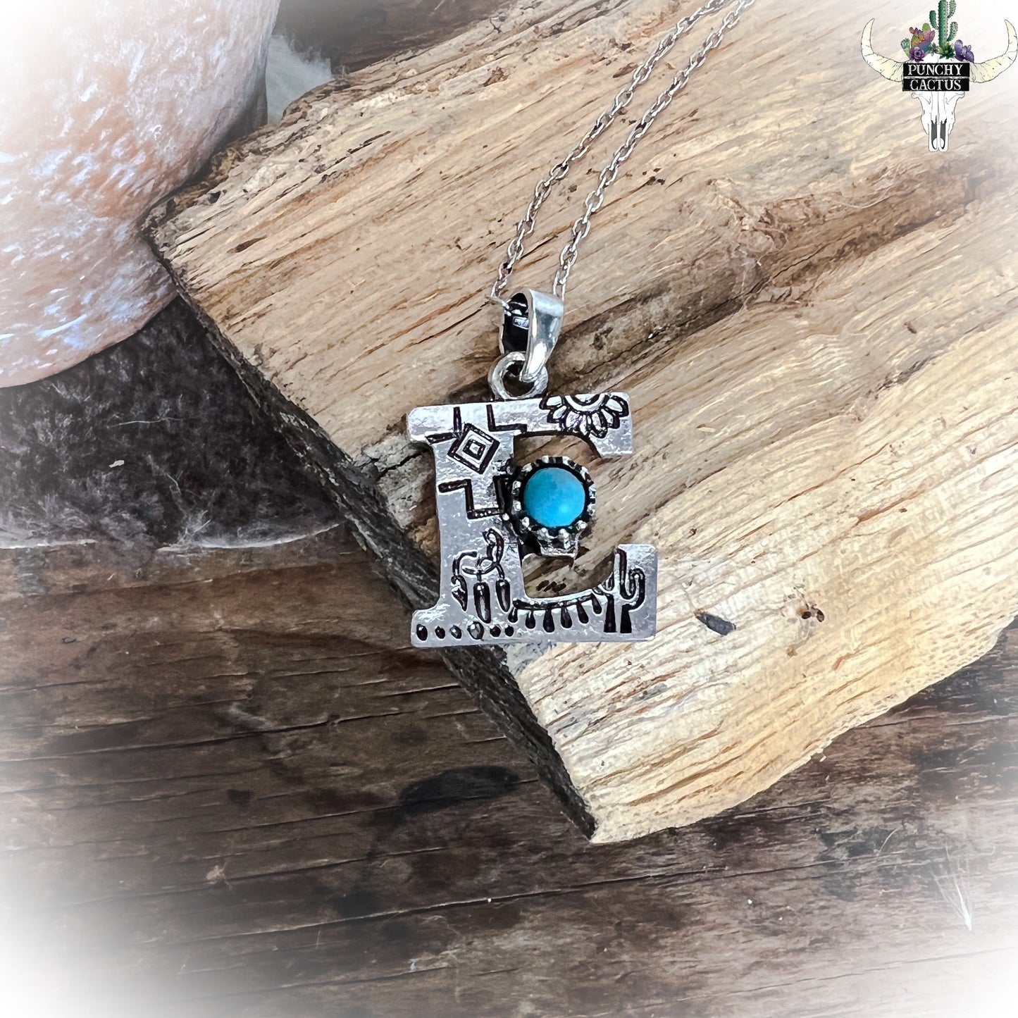Western Initial Necklace