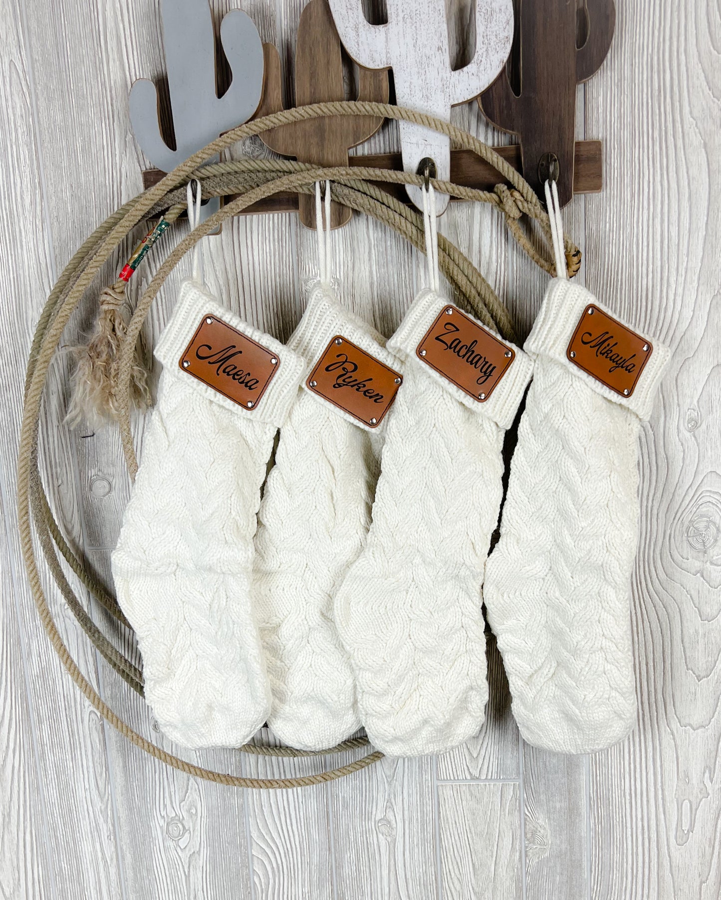 Custom Patch Christmas Stocking