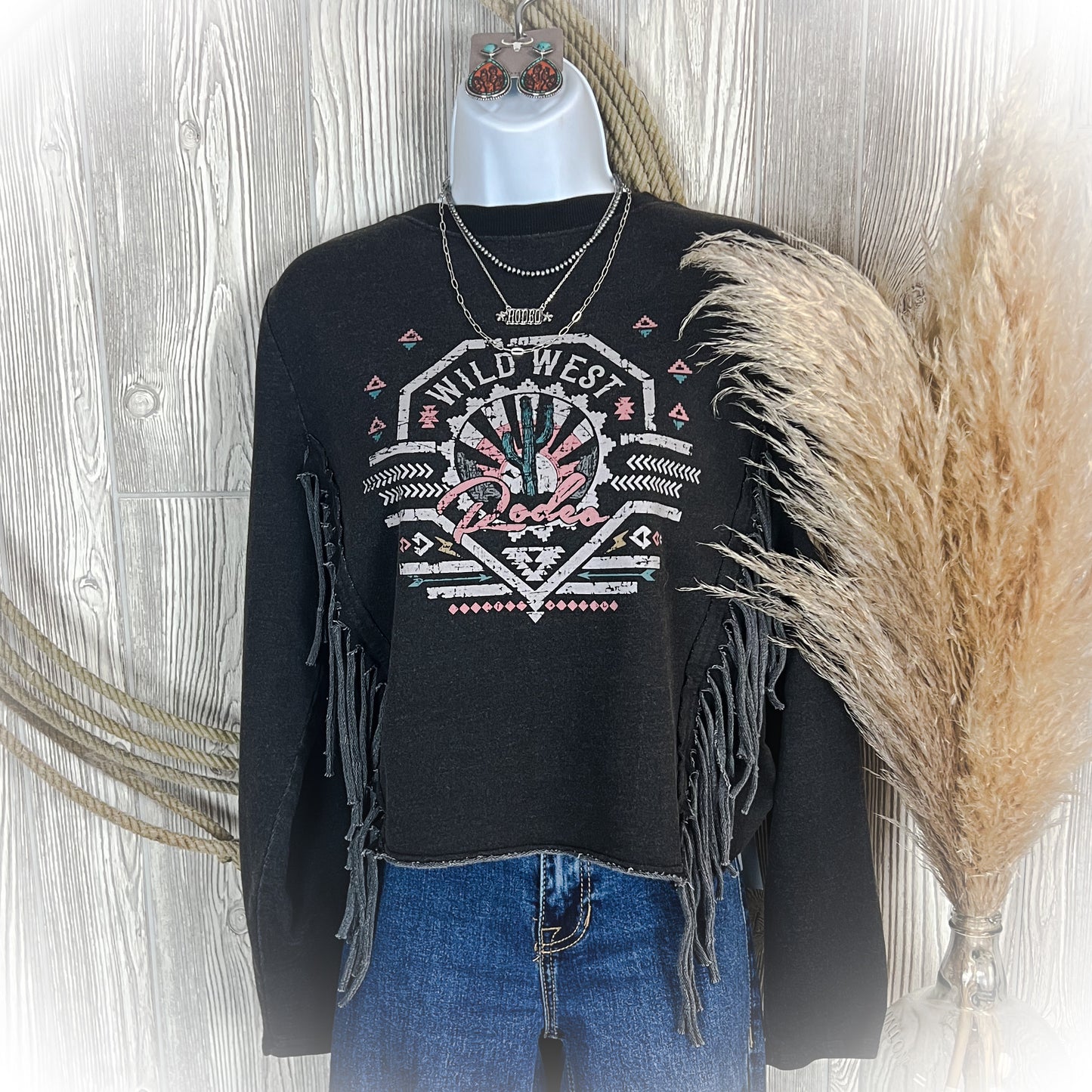 Rodeo Fringe Pull Over