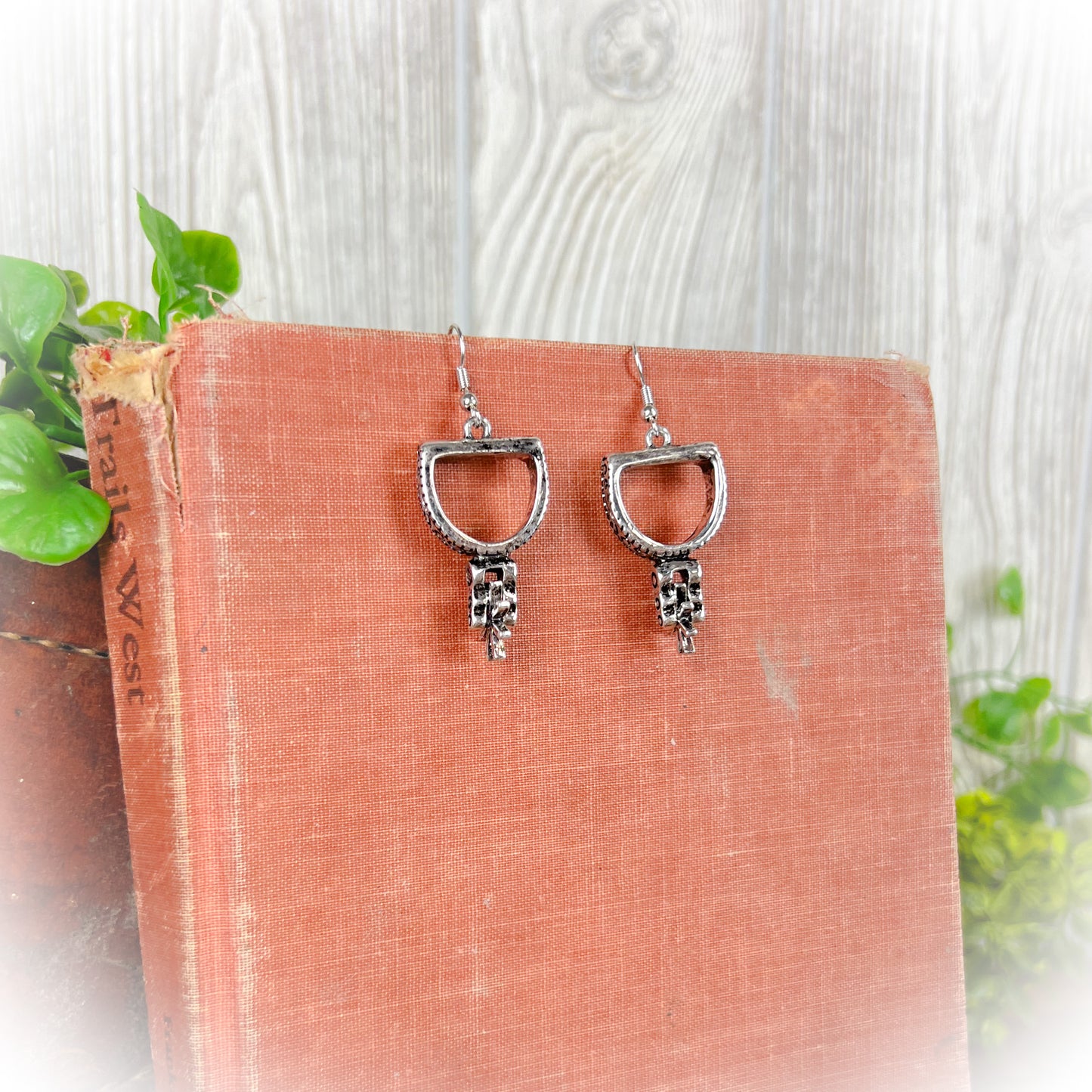 Western Cowboy Boot Spurs Earrings