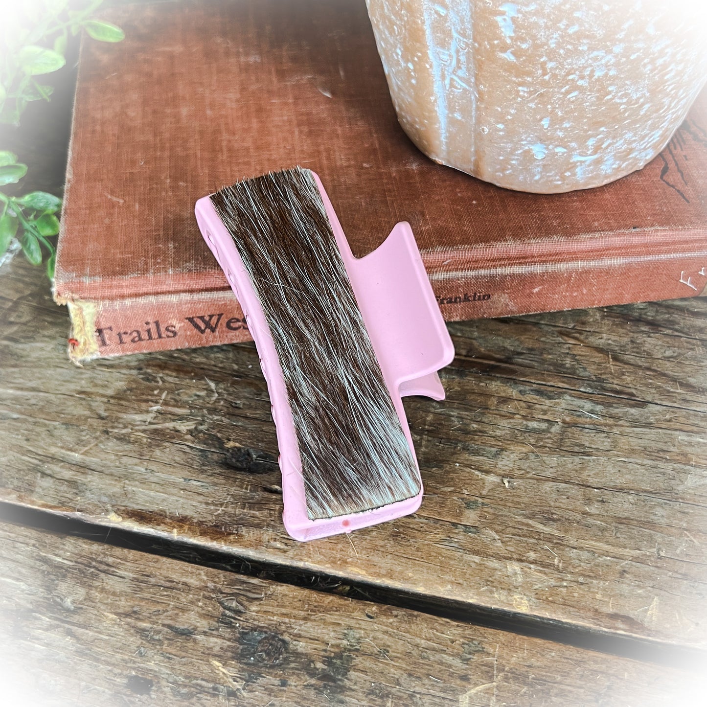 Cowhide Claw Clips