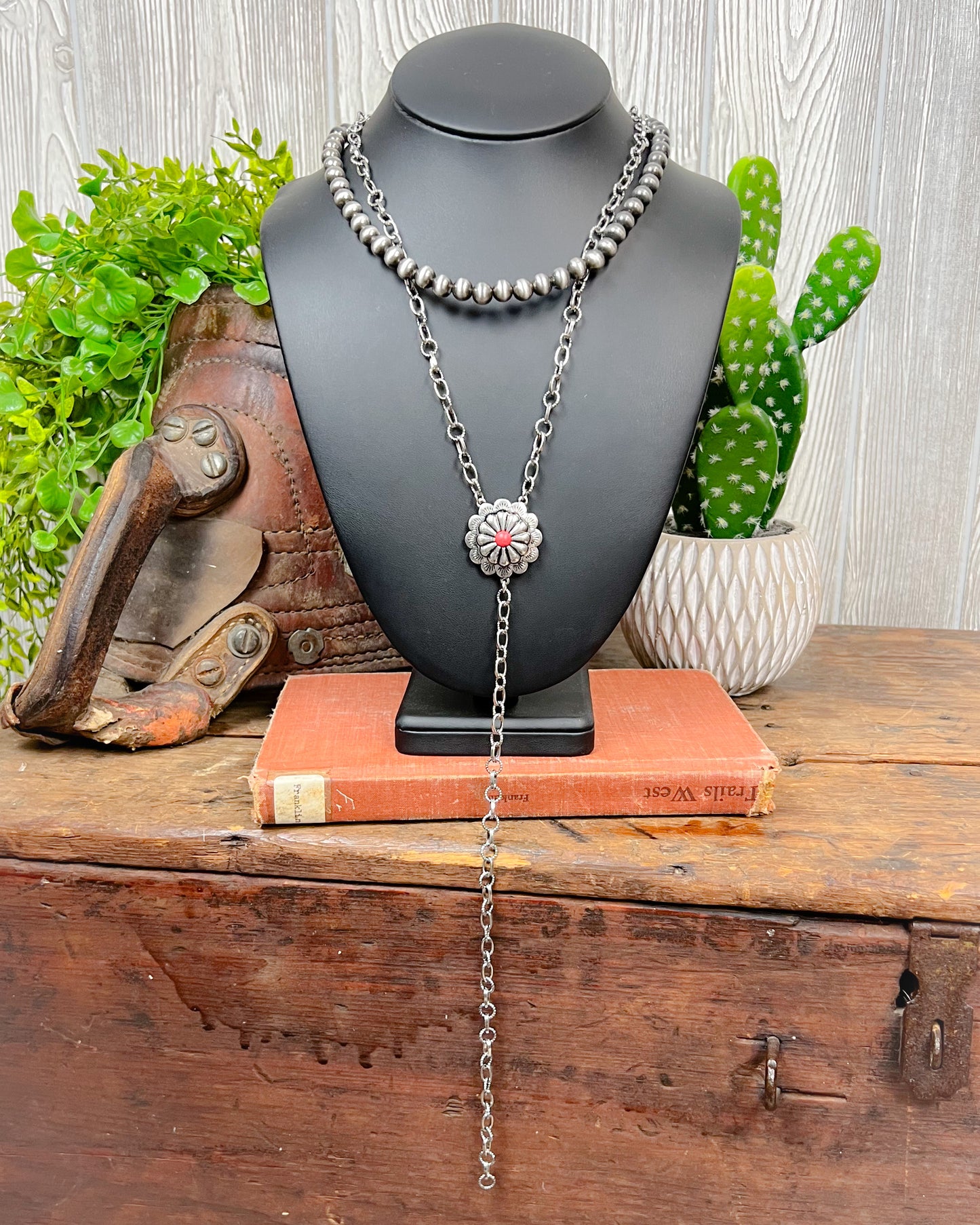 Traveler Lariat Necklace - Multiple Colors