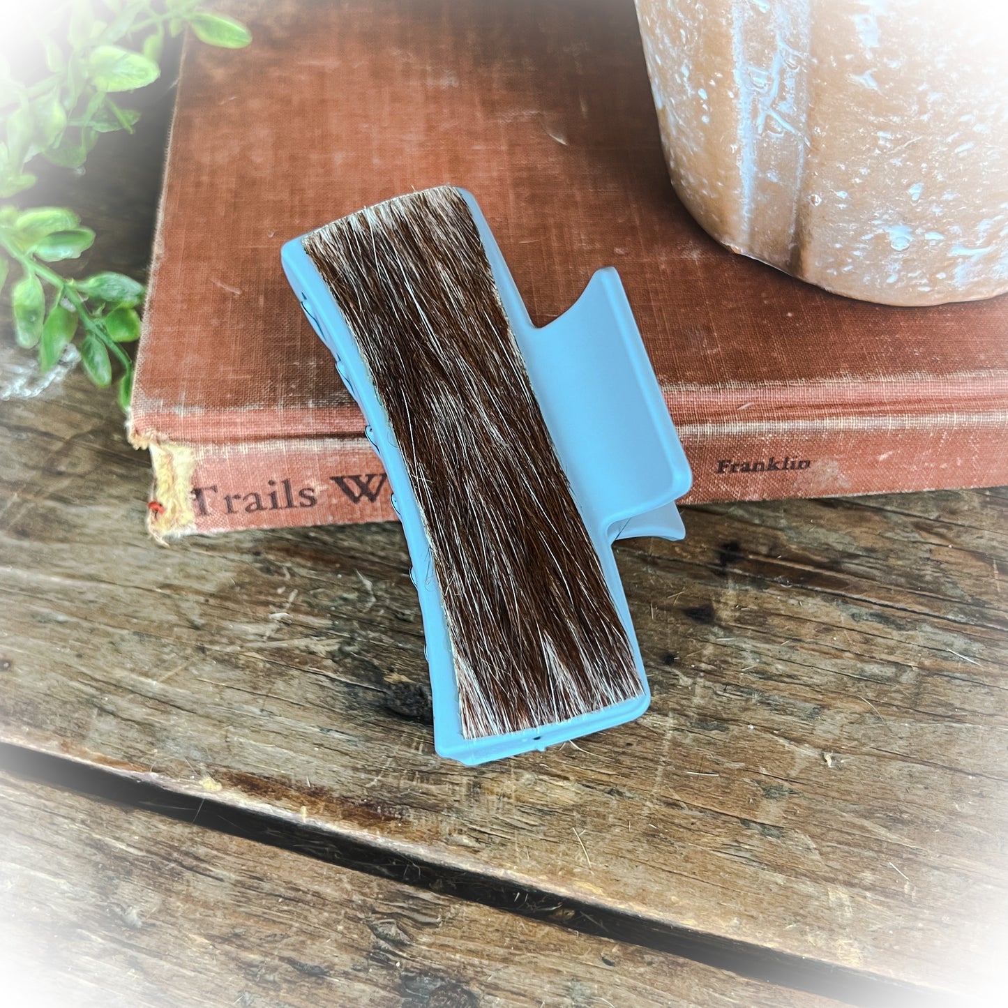 Cowhide Claw Clips