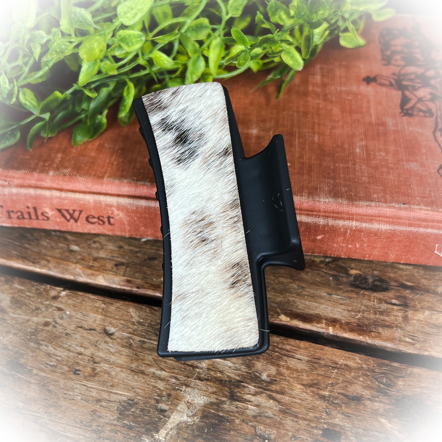 Cowhide Claw Clips
