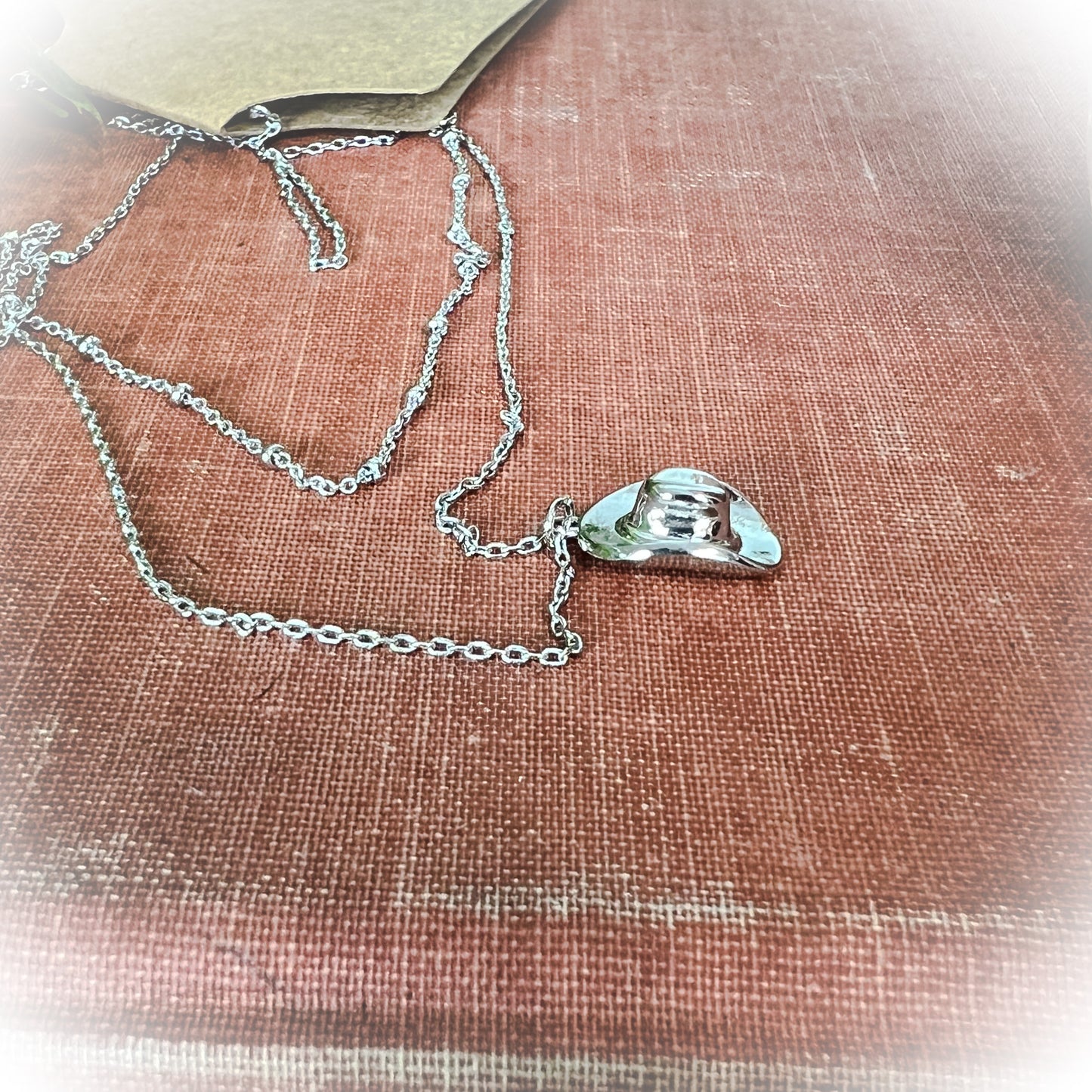 z-Cowboy Hat Layered Necklace