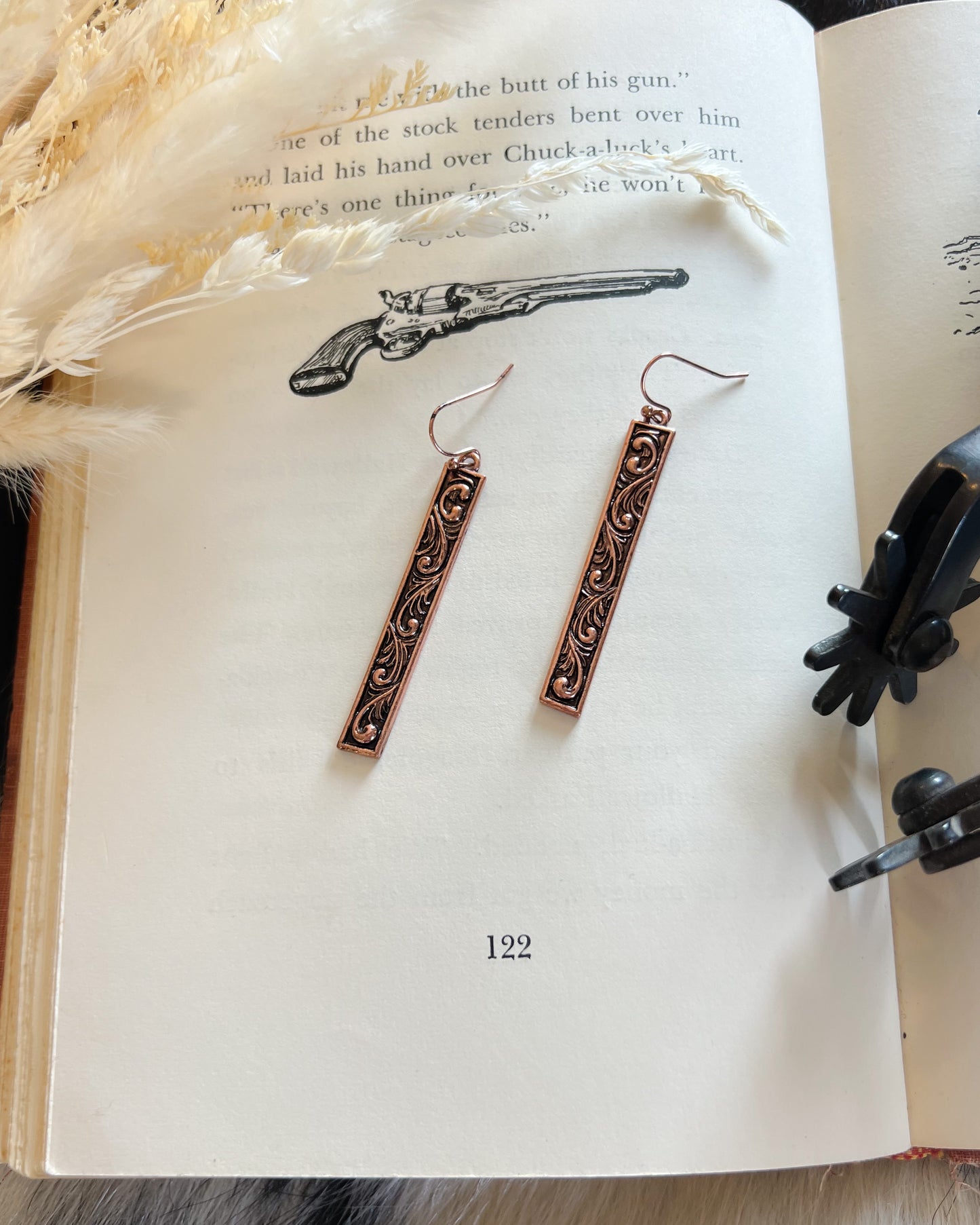 Everyday Western Dangle Earrings - Multiple Colors