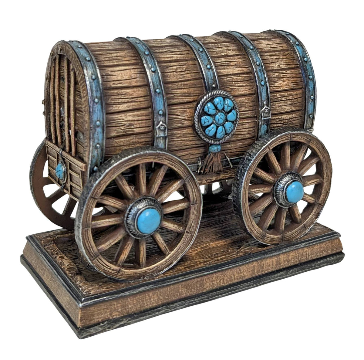 WAGON W TURQUOISE ACCENT