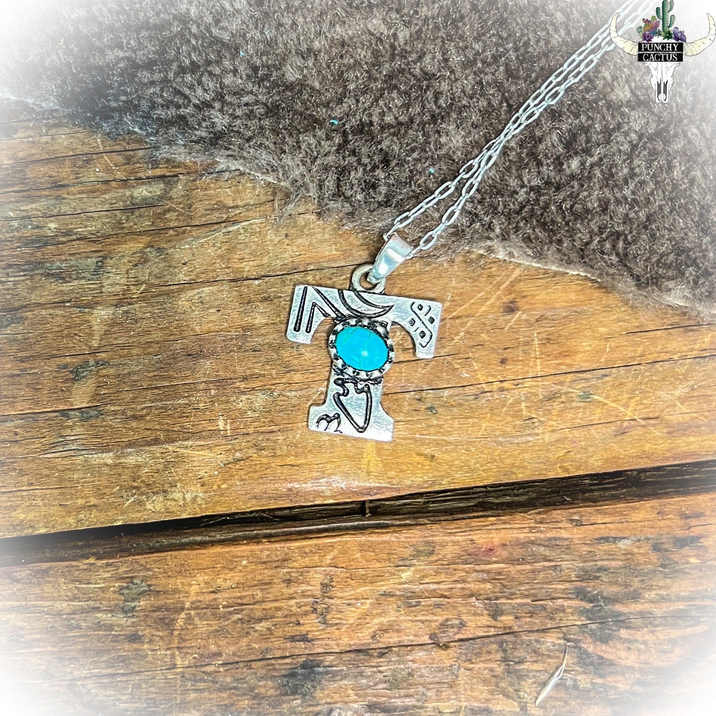 Western Initial Necklace
