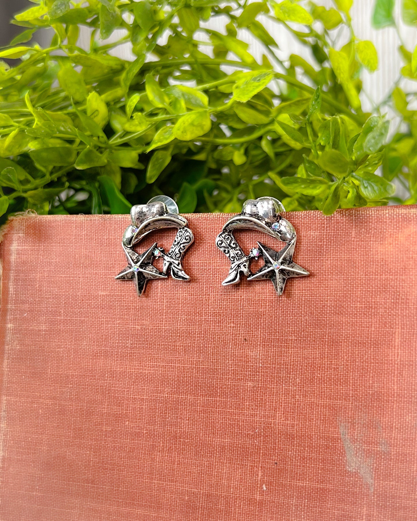 Western Trio Stud Earrings