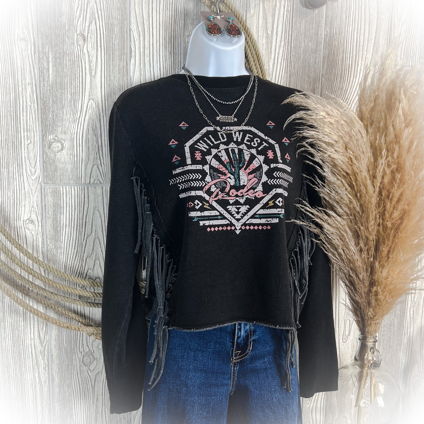Rodeo Fringe Pull Over