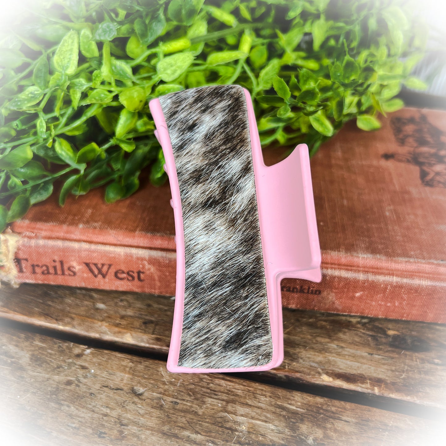 Cowhide Claw Clips