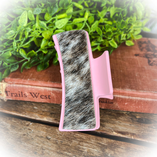 Cowhide Claw Clips