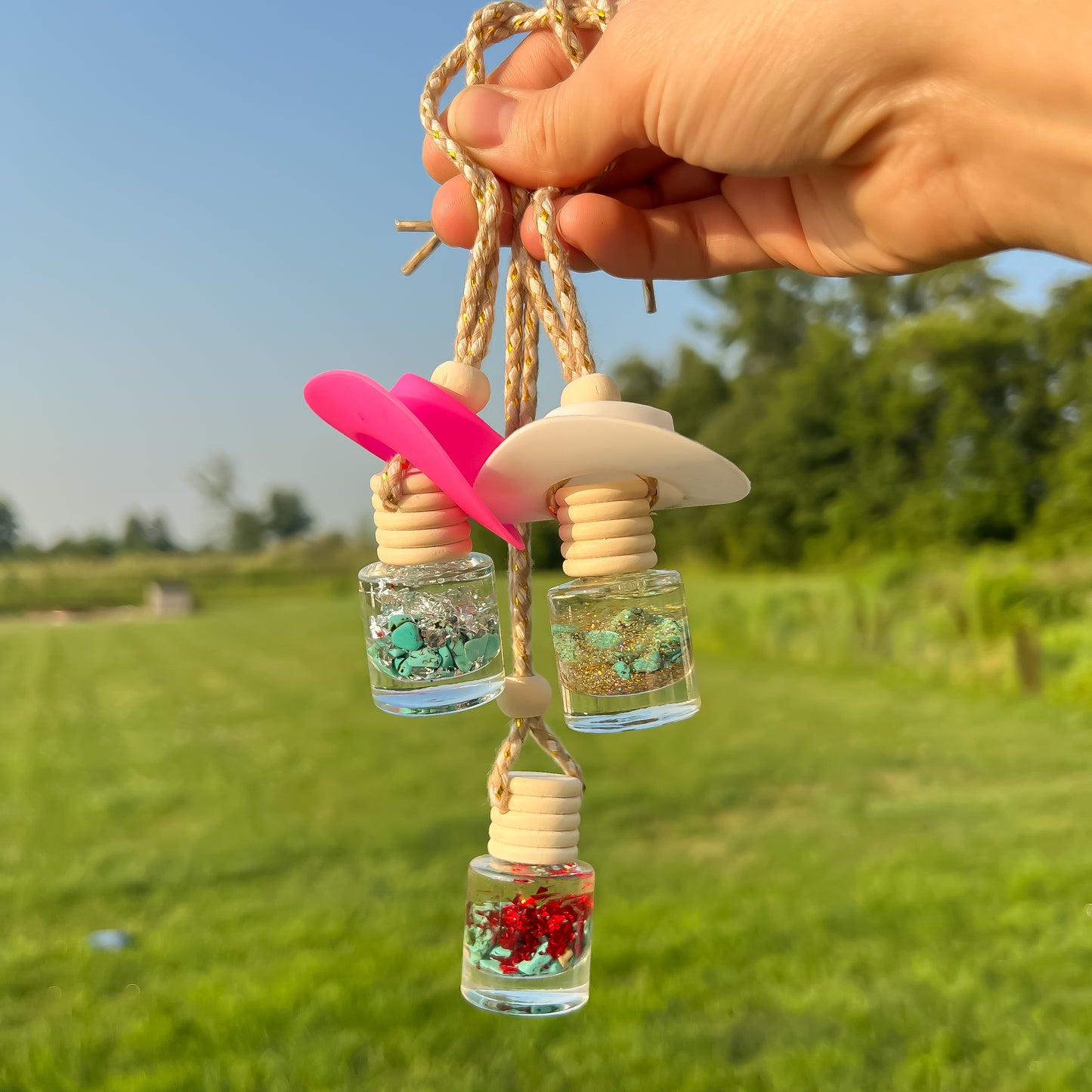 Western Luxe Essential Oil Car Air Freshener - Scent Vanilla