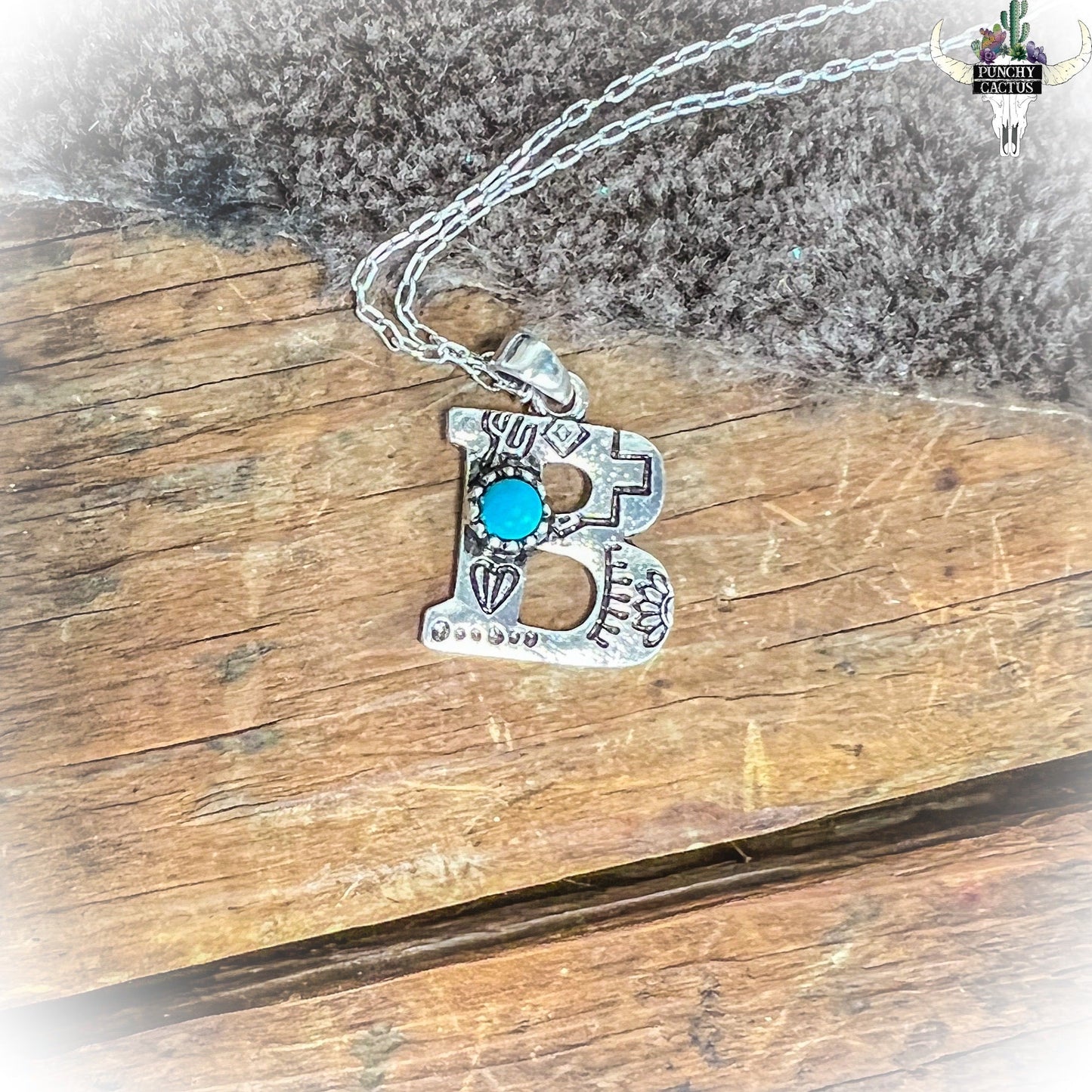 Western Initial Necklace