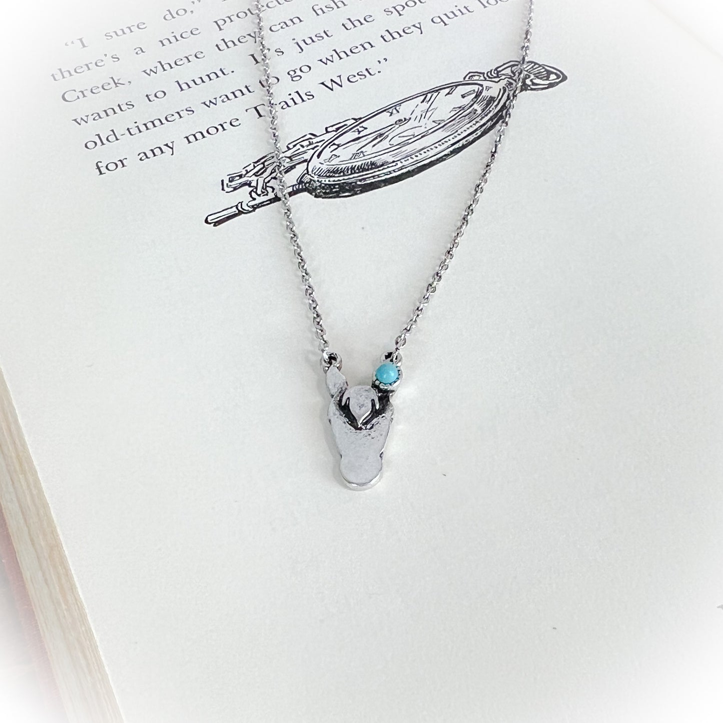 Western Horse Simple Necklace