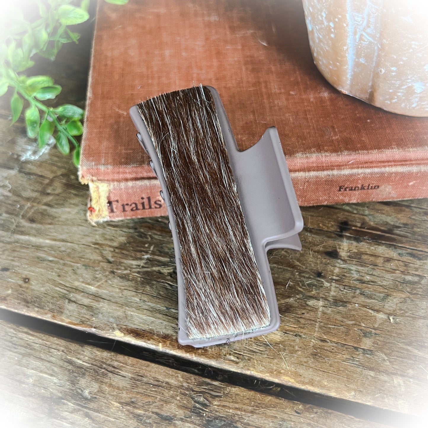 Cowhide Claw Clips
