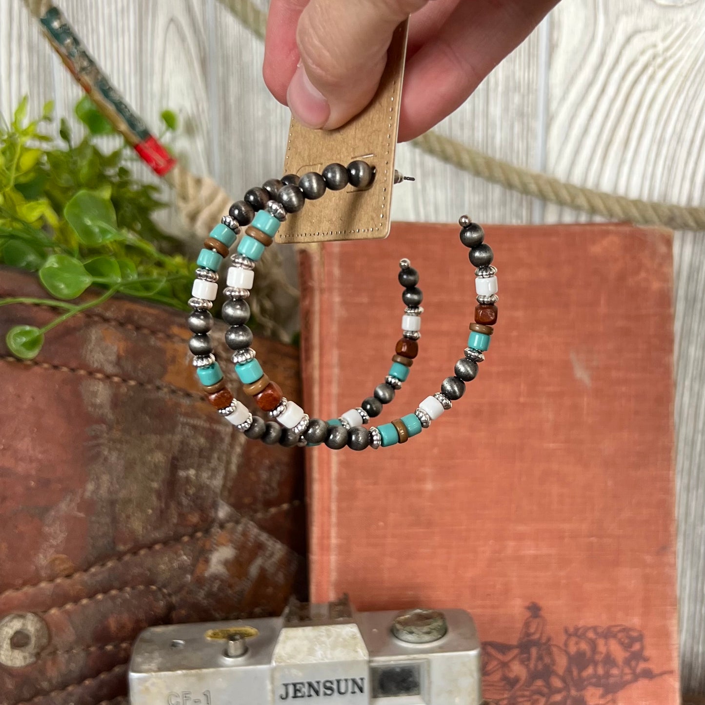 Always Been Semi Hoop Western Earrings