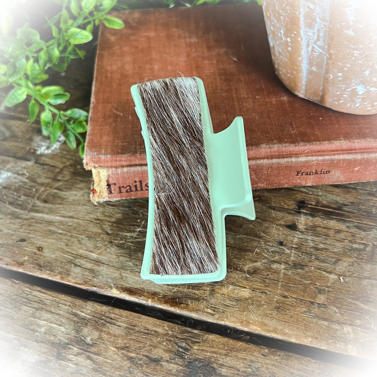 Cowhide Claw Clips