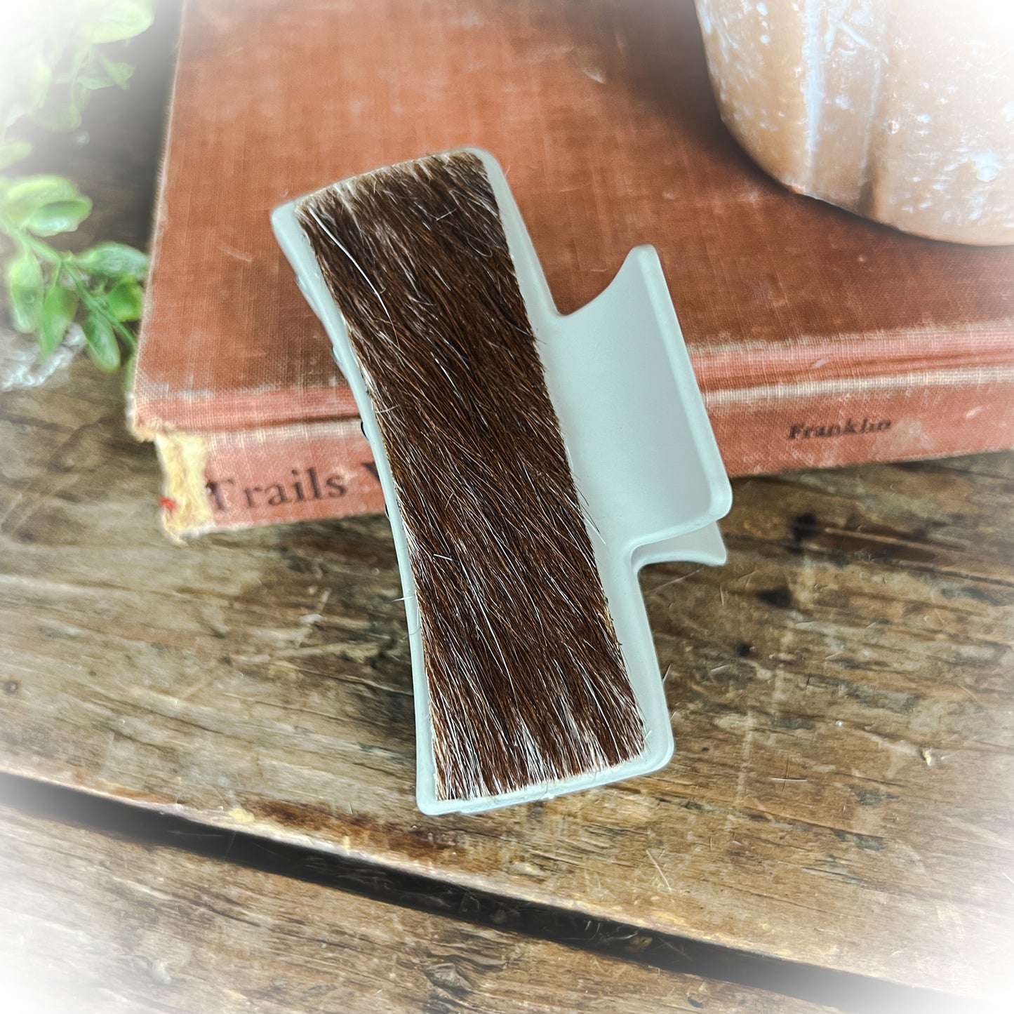 Cowhide Claw Clips