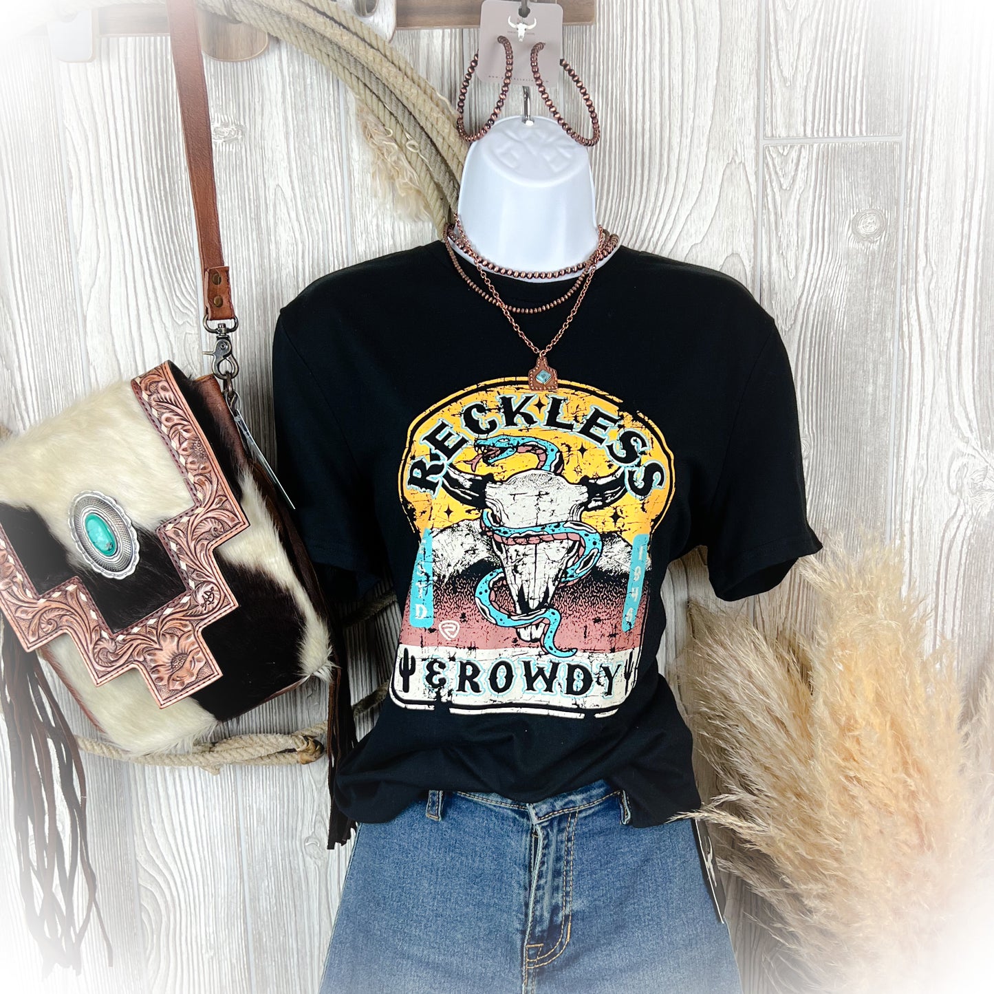 Reckless Cowboy - Graphic Tee