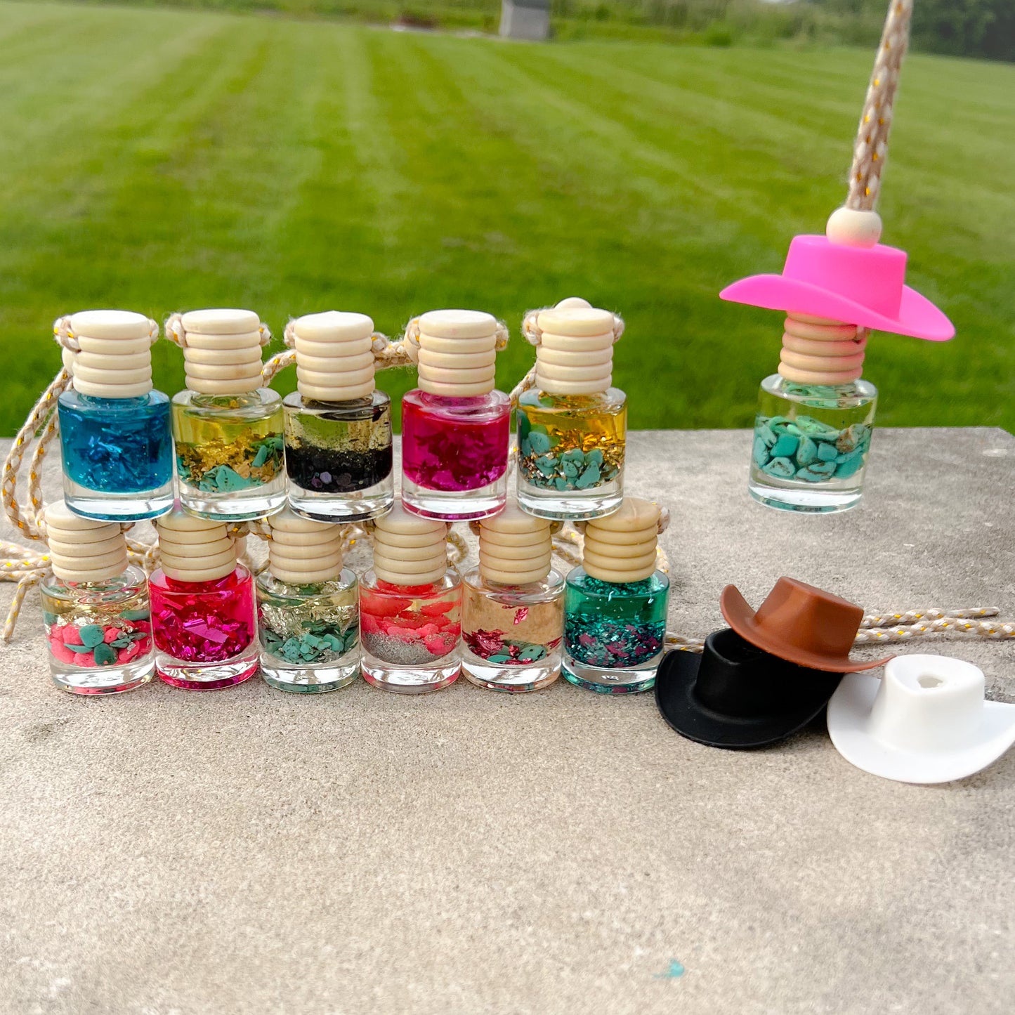 Western Luxe Essential Oil Car Air Freshener - Scent Vanilla