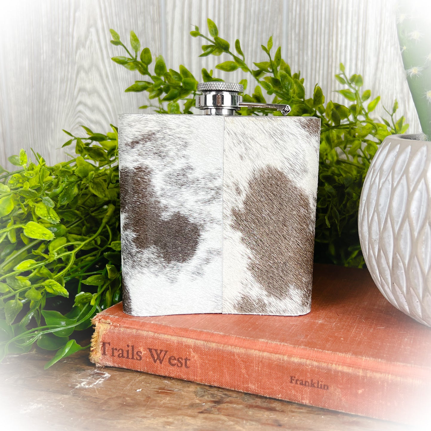 Cowhide Flask - 6oz