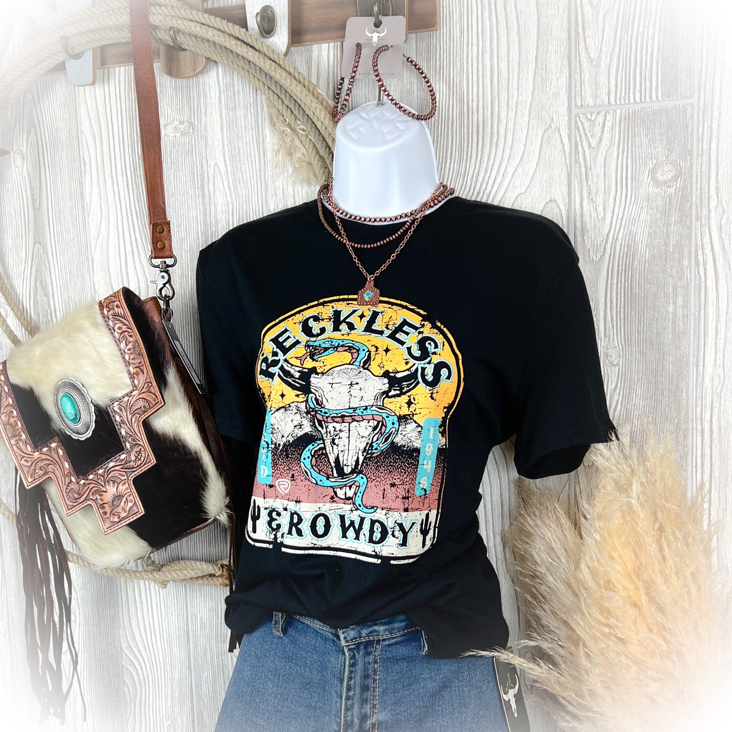 Reckless Cowboy - Graphic Tee