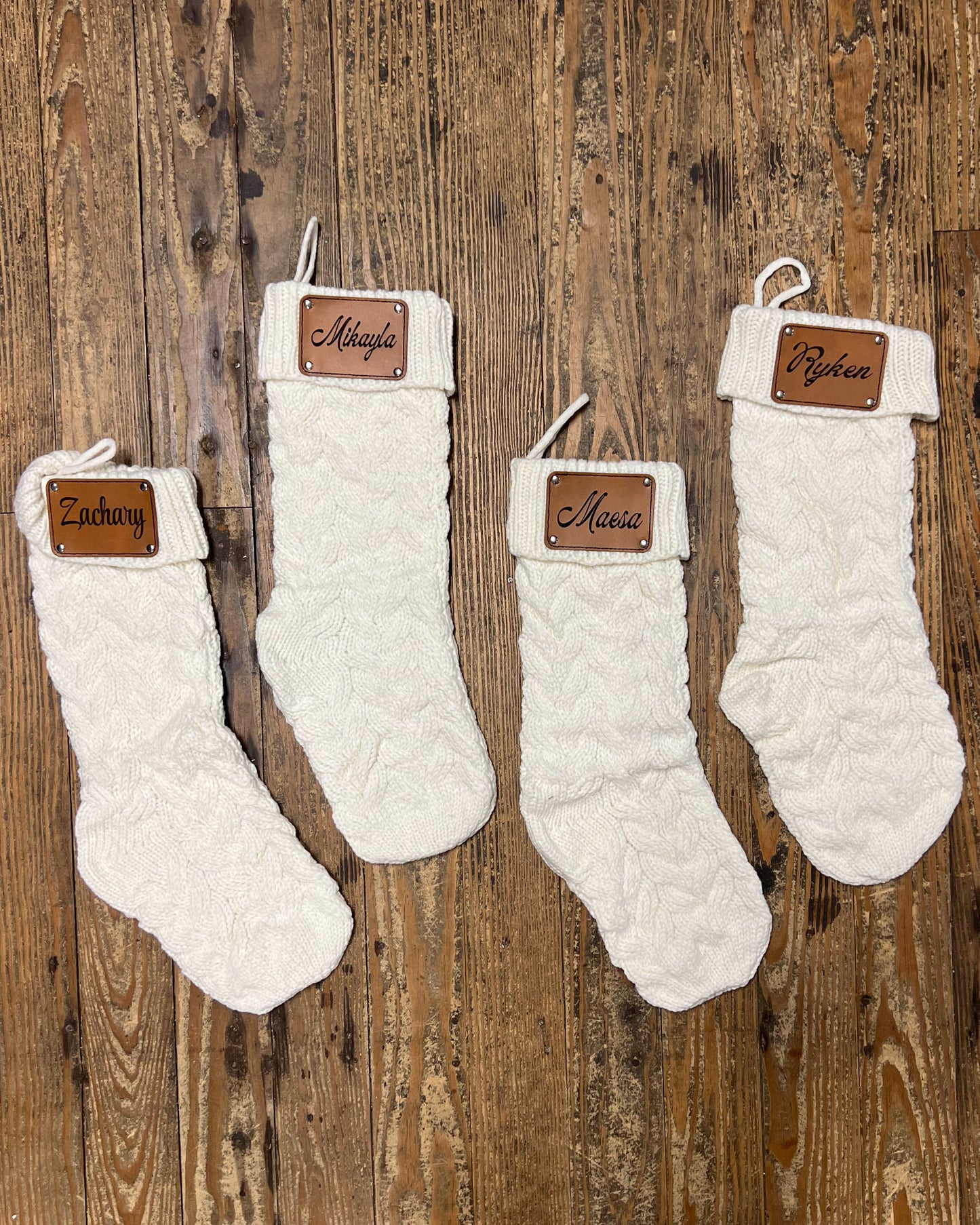 Custom Patch Christmas Stocking