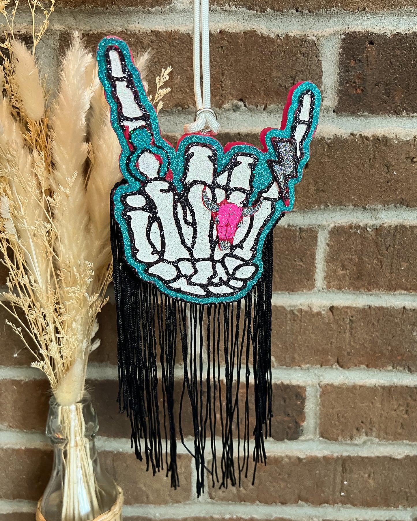Western Skull-Hand Car Freshie - Multiple Scents & Designs