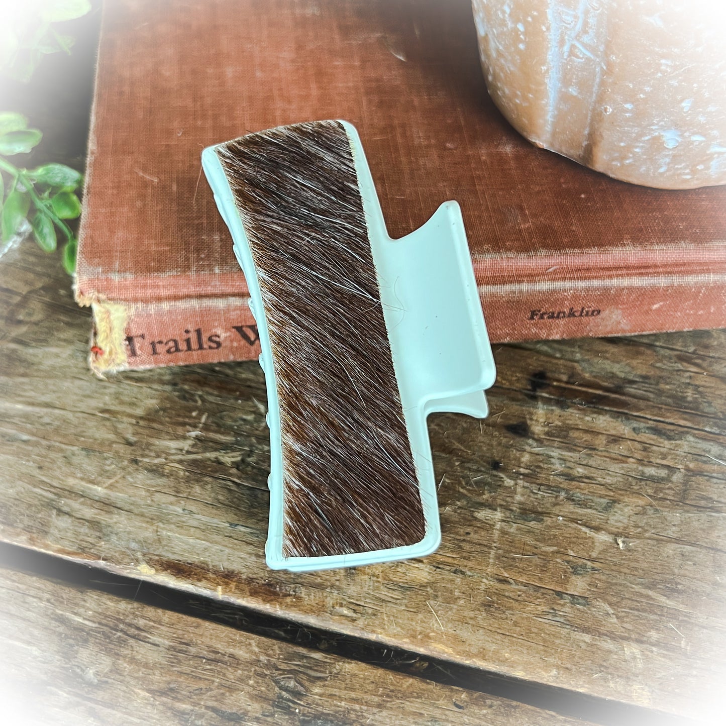 Cowhide Claw Clips