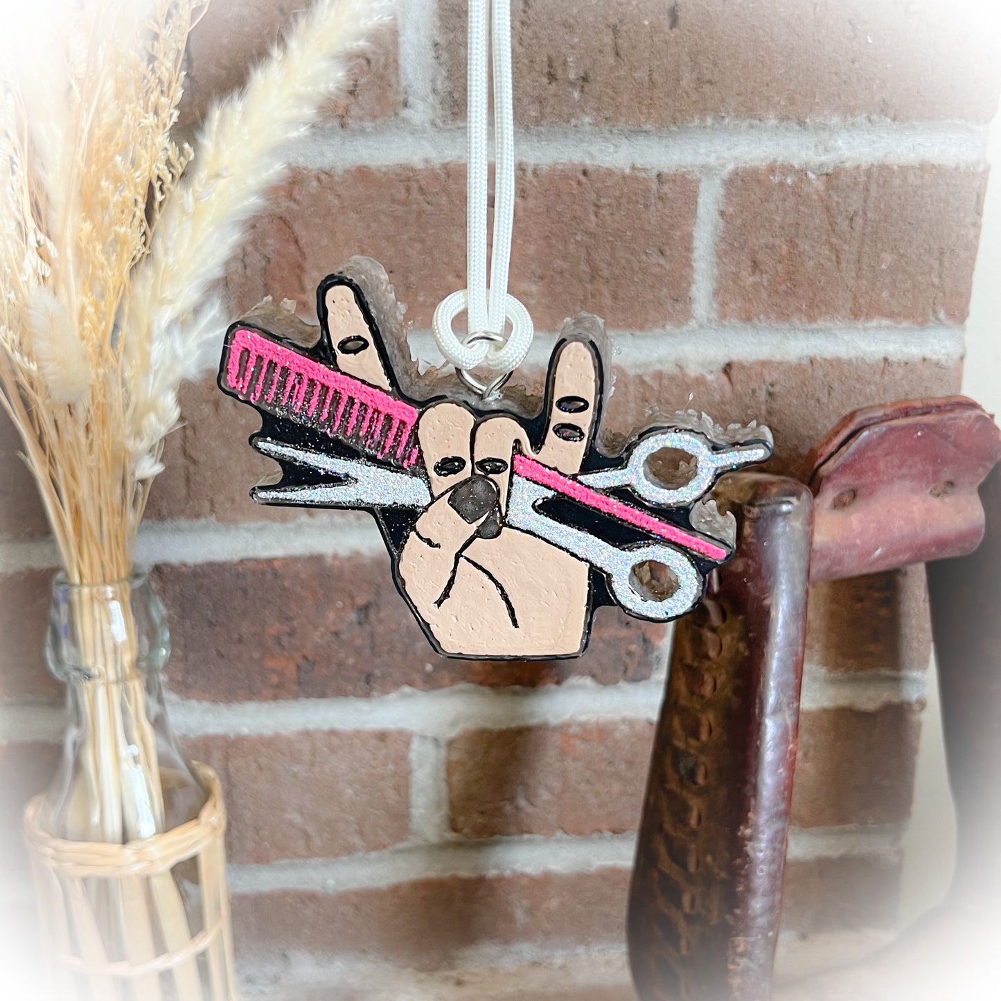 Hairstylist Car Freshie - Multiple Scents & Designs