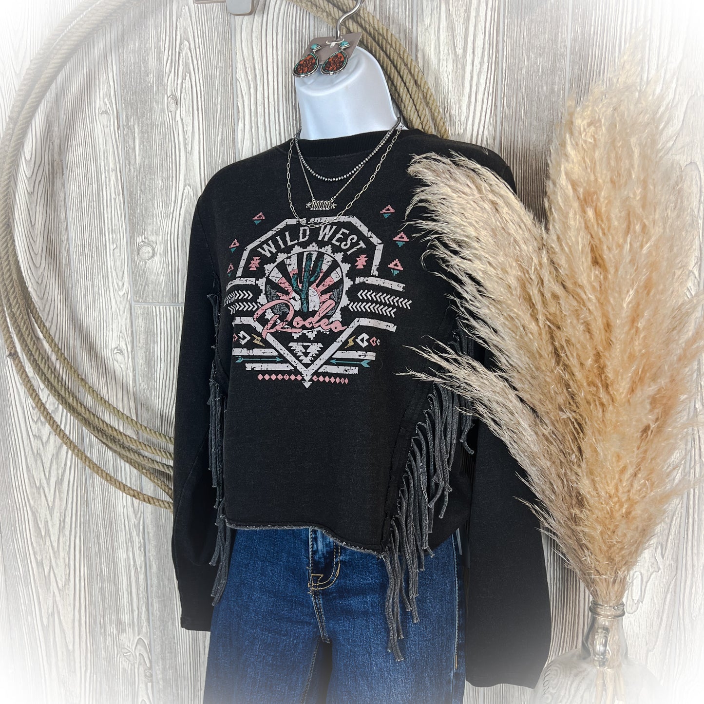 Rodeo Fringe Pull Over