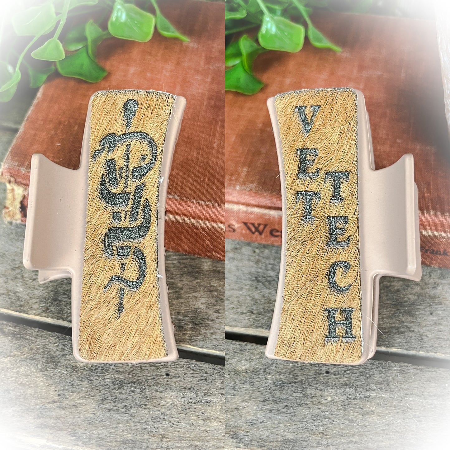 z-Vet Tech Western Cowhide Claw Clips
