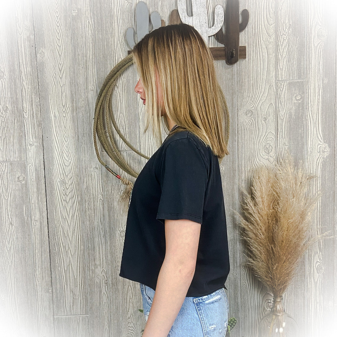Rambler Tour - Cropped Graphic Tee