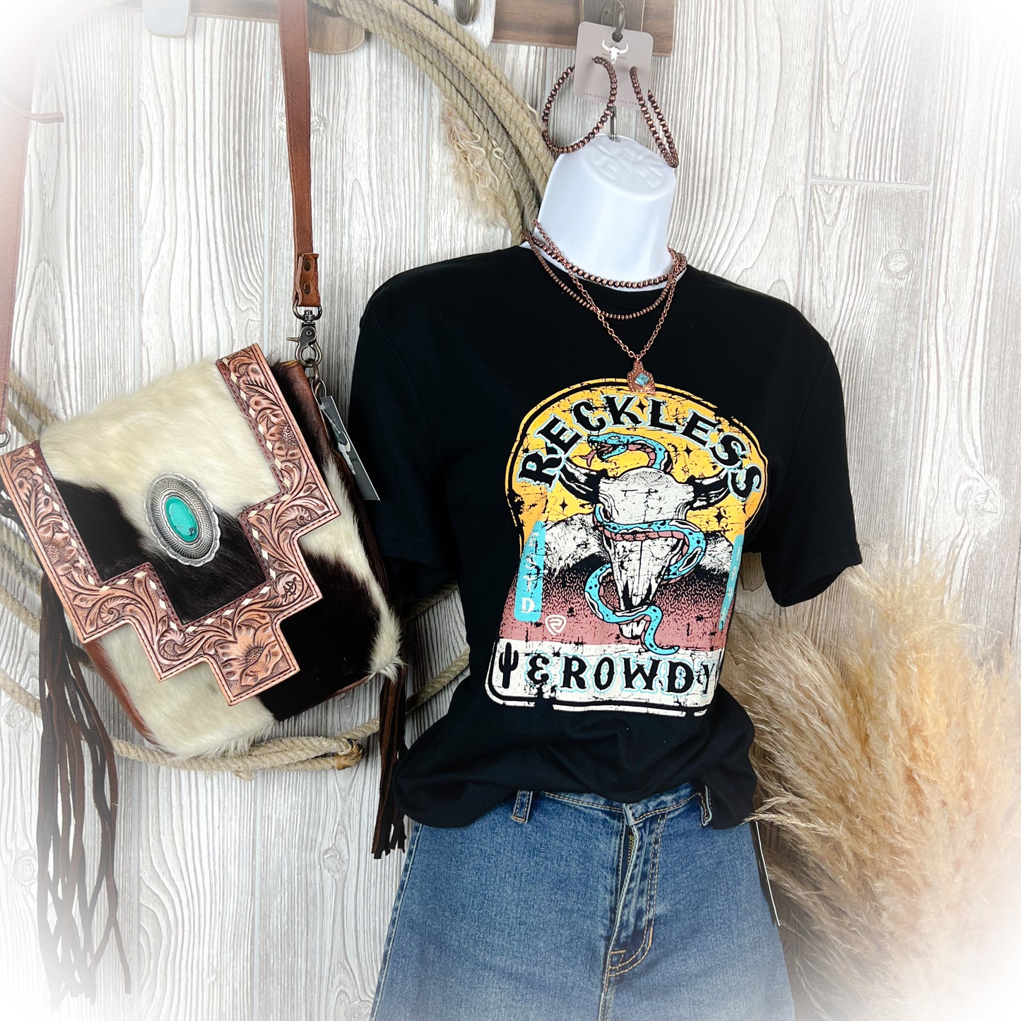 Reckless Cowboy - Graphic Tee
