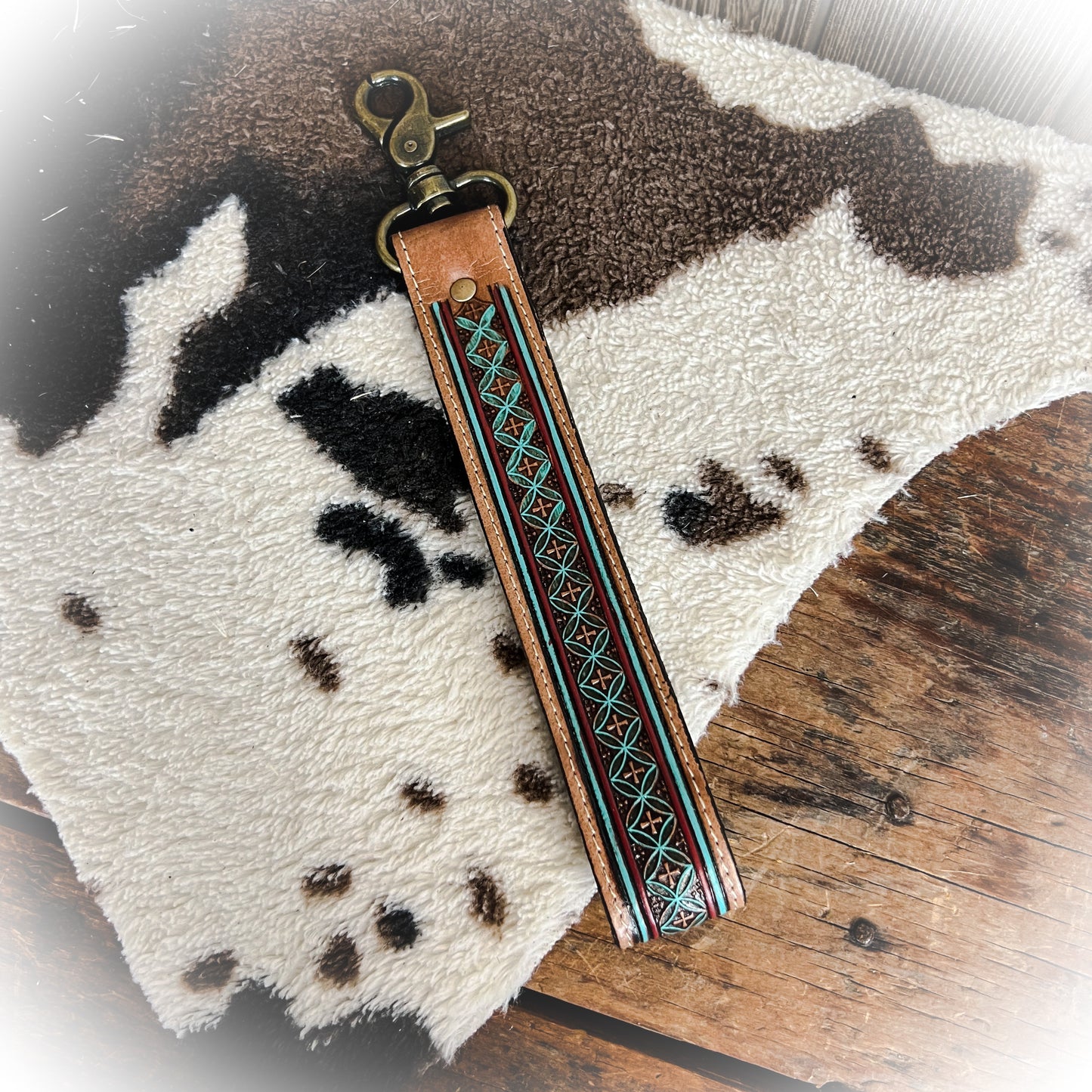 Santa Fe Keychain