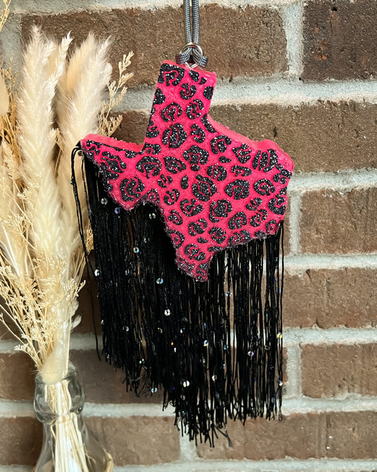 Texas Cheetah Print Freshie - Multiple Scents & Designs