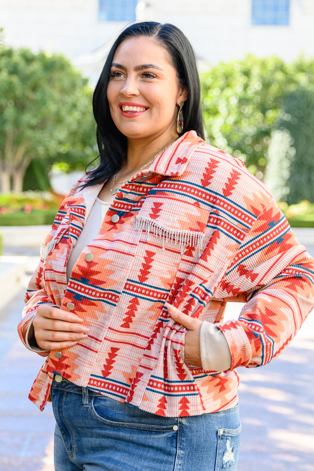 Breaking Free Western Print Jacket - Online Exclusive