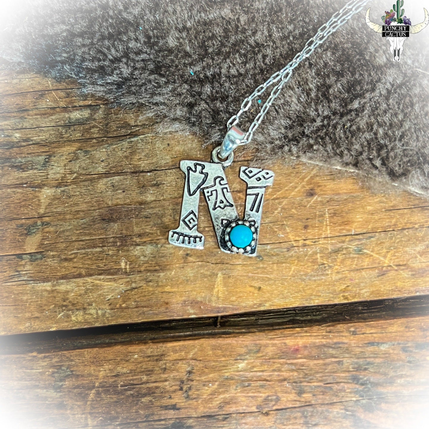 Western Initial Necklace