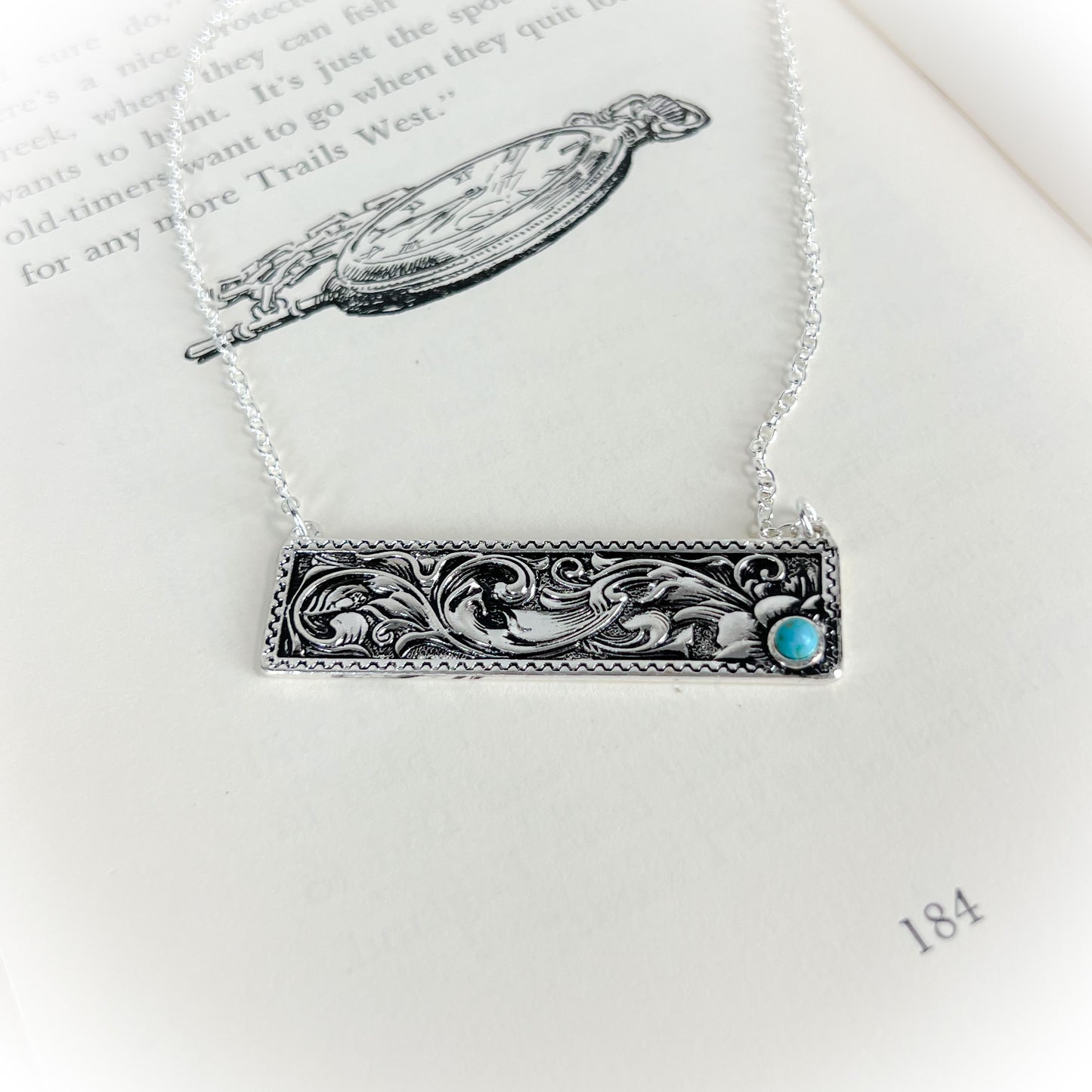 Everyday Perfect Western Bar Necklace
