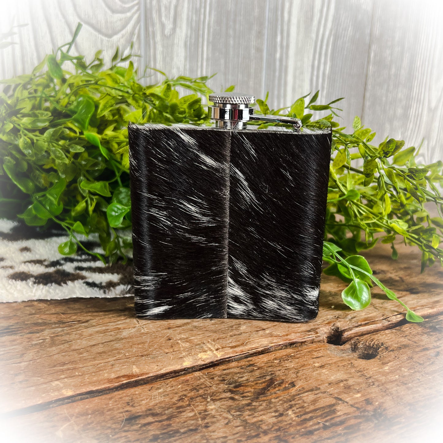 Cowhide Flask - 6oz