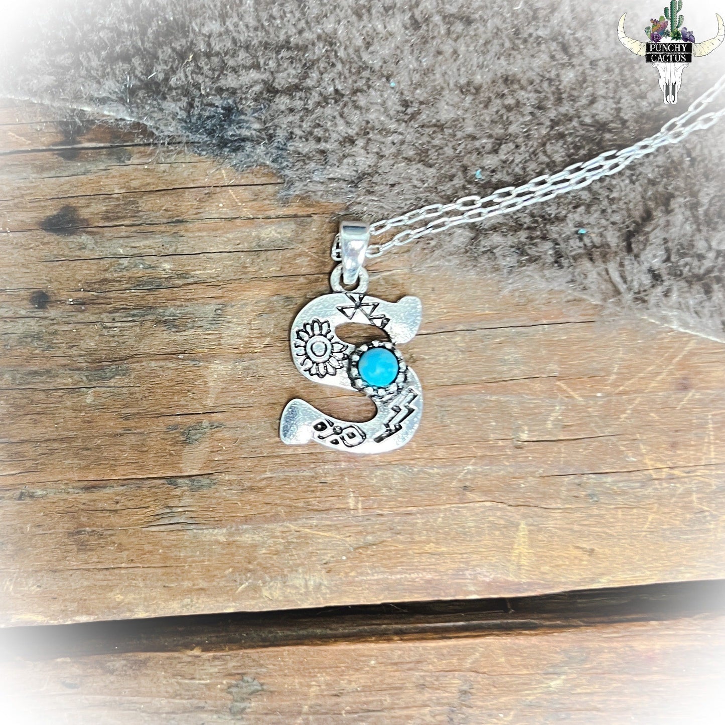 Western Initial Necklace