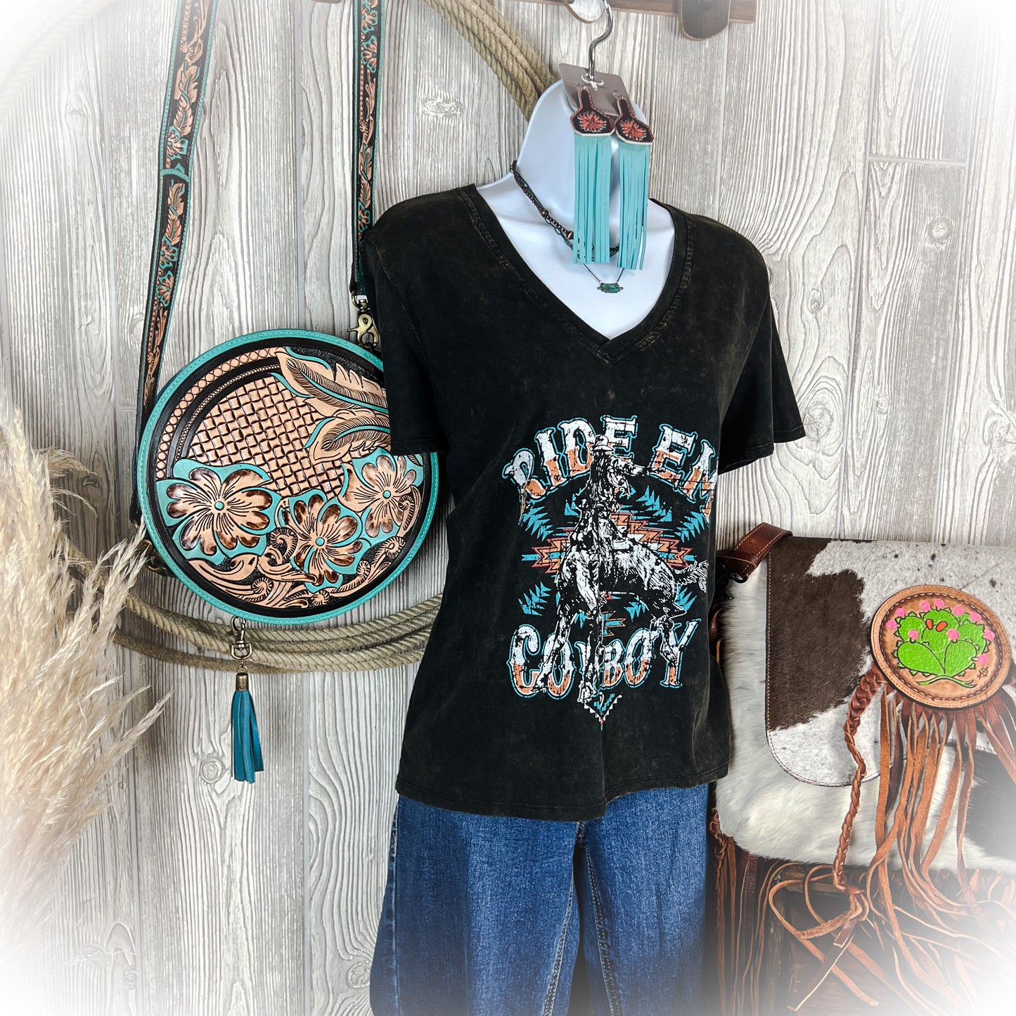 Ride Em Cowboy - Graphic Tee