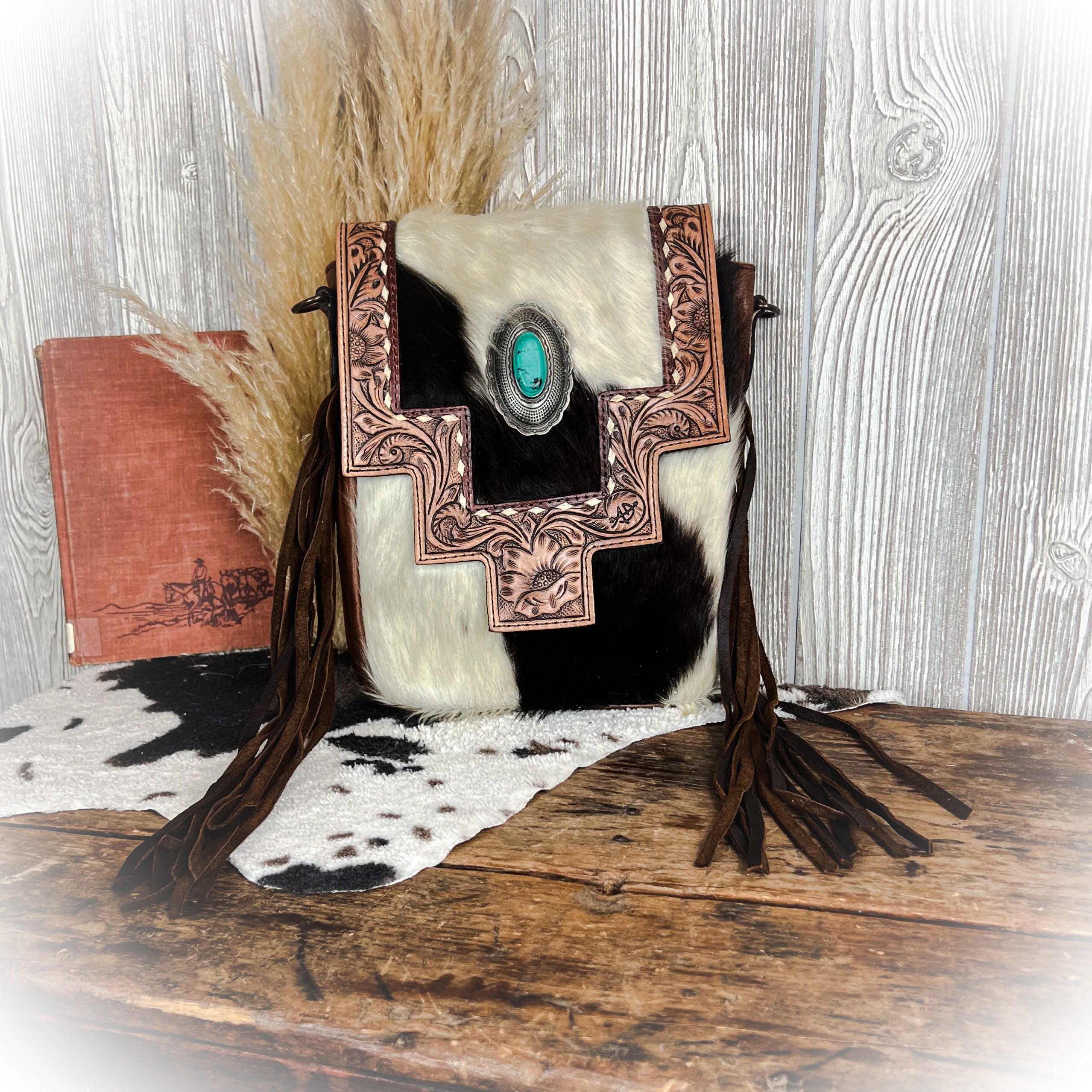 Concealed Carry Western Purse | Punchy Cactus | Western Boutique