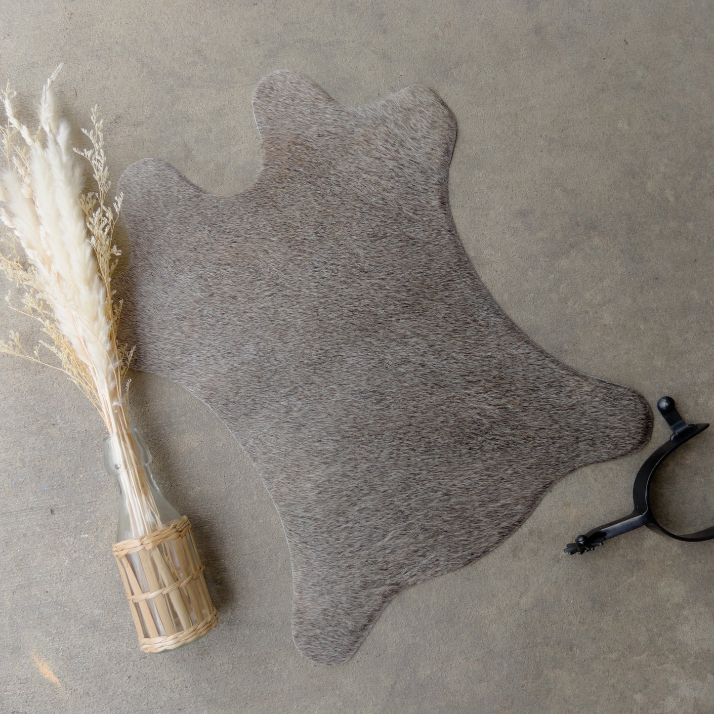 Mini Silver Mist Cowhide